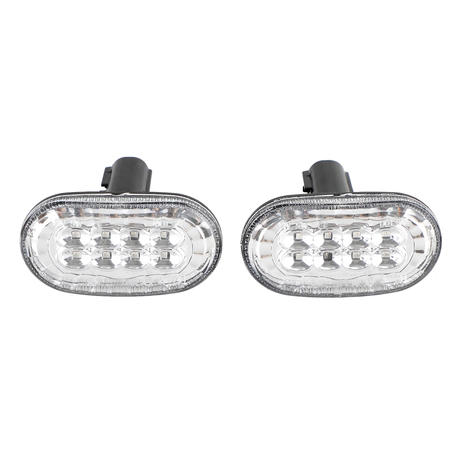 Pair of Side Marker Light Turn Signal Light For Suzuki Jimny JB64 JB74 Clear