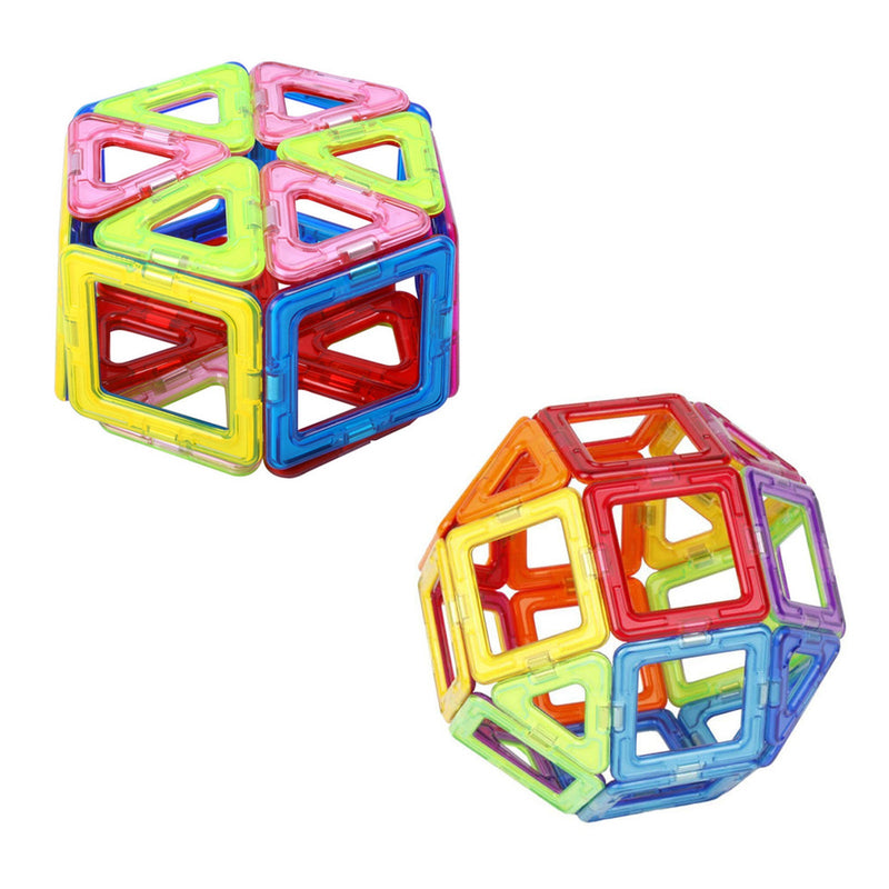 51 Uds. Todos los bloques de construcción magnéticos juguetes para niños bloques educativos