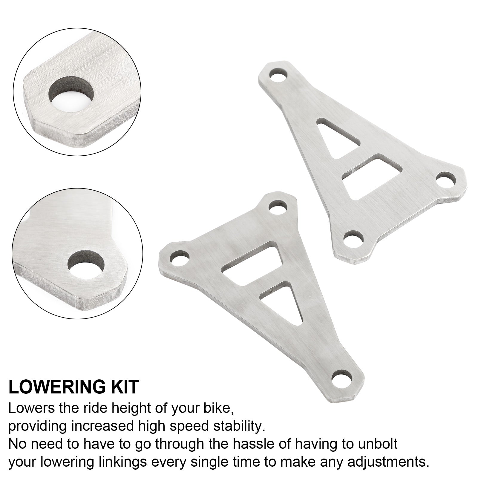 Rear Suspension Lowering Links Kit Fit For HONDA CBR600RR 2007-2014 Generic