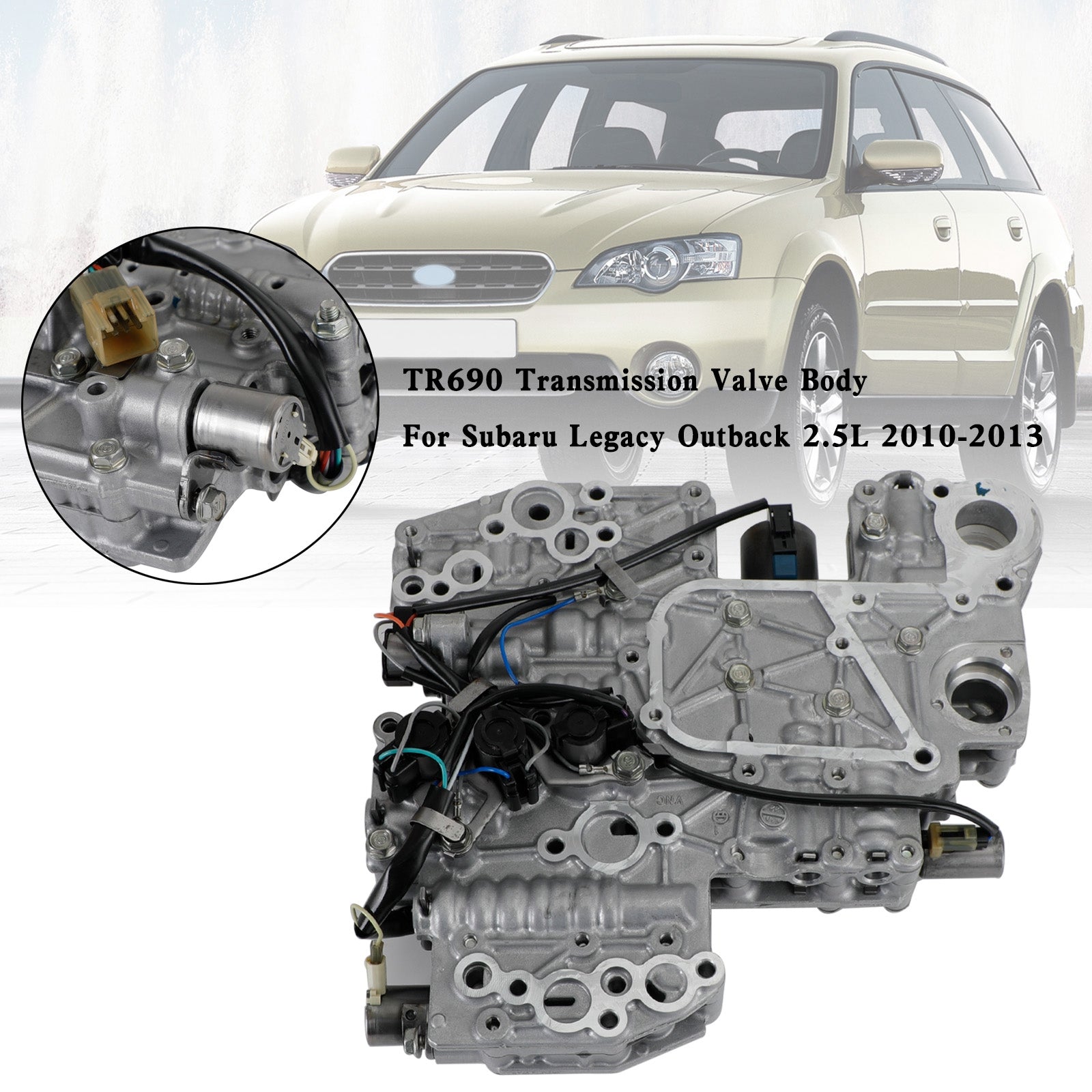 2010-2013 سوبارو أوتباك 2.5L CVT Base/محدود بريميوم TR690 صمام نقل الجسم عام