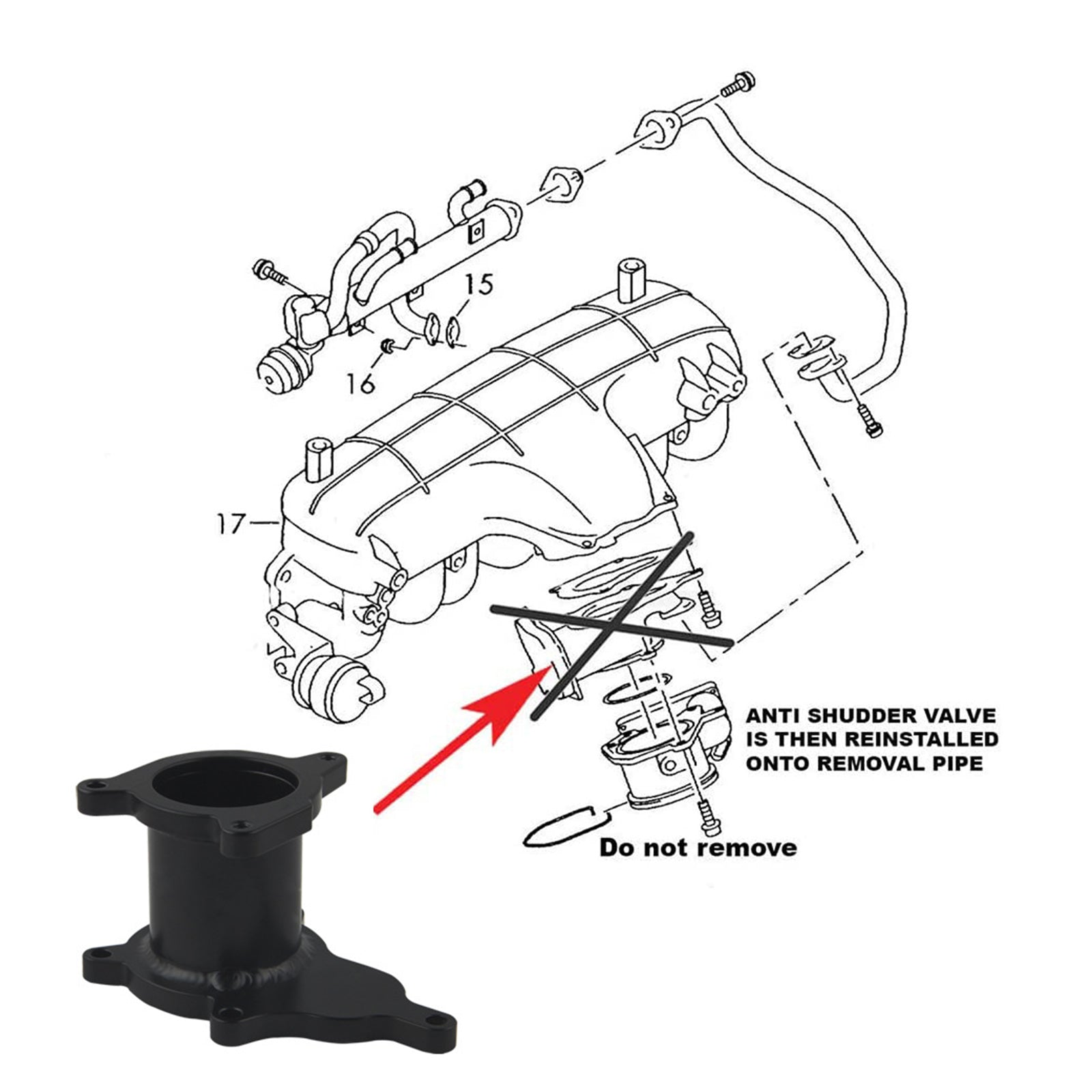 EGR Valve Repair Tool kit for for VW SKODA Octavia for AUDI 2.0 TDI BVF BVG BLB