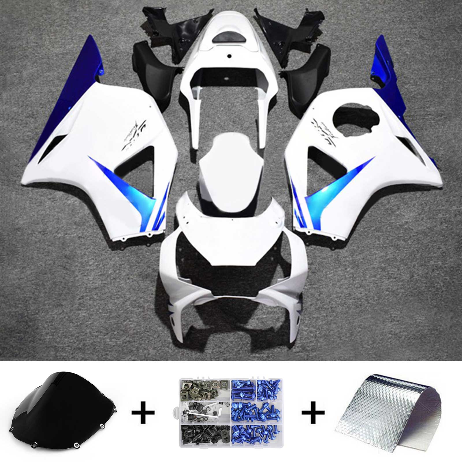 Honda CBR954 2002-2003 Fairing Kit Bodywork Plastic ABS