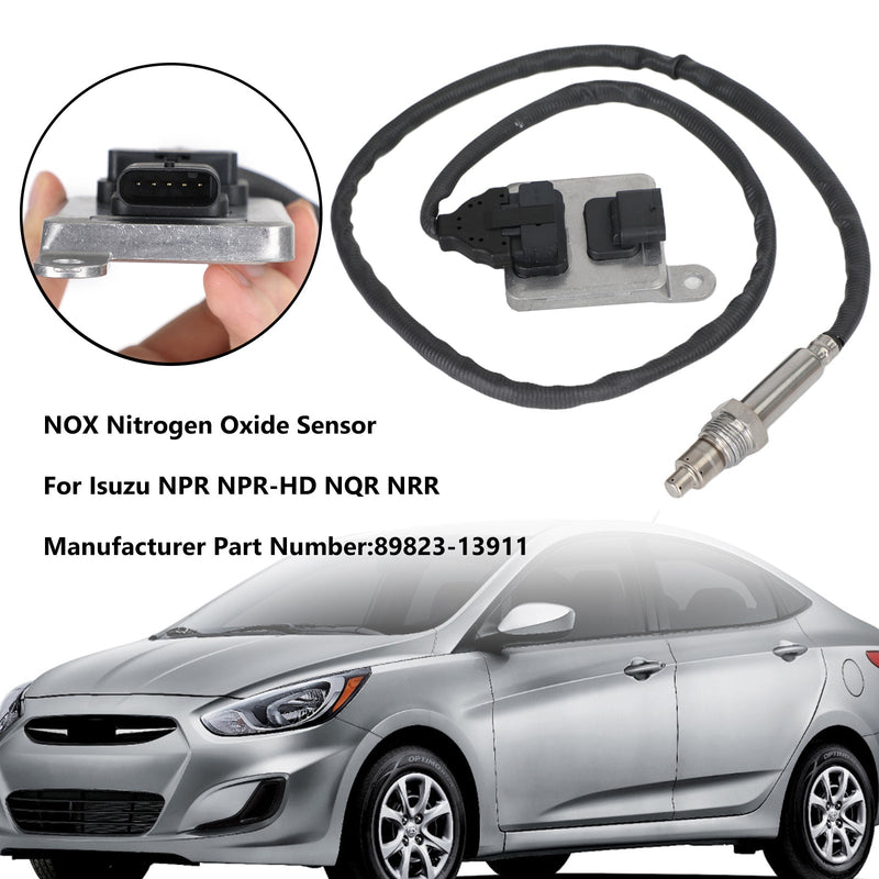 2011-2013 NPR-HD Diesel 4HK1 5.2L NOX Nitrogen Oxide Sensor 89823-13911 Generic