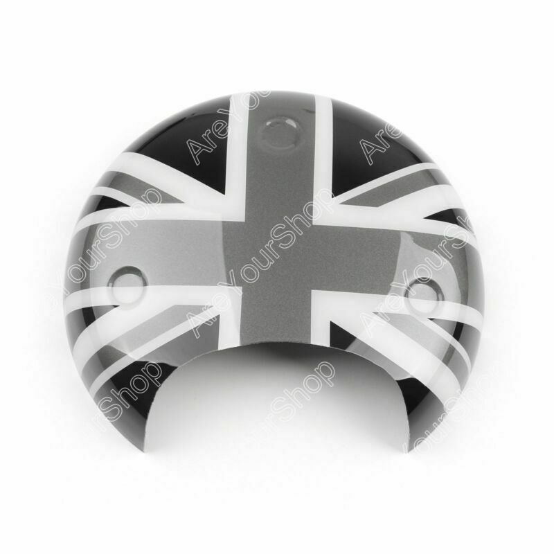 Cubierta del panel del tacómetro de la bandera del Reino Unido de Union Jack negro para MINI COOPER R56 R58 R60