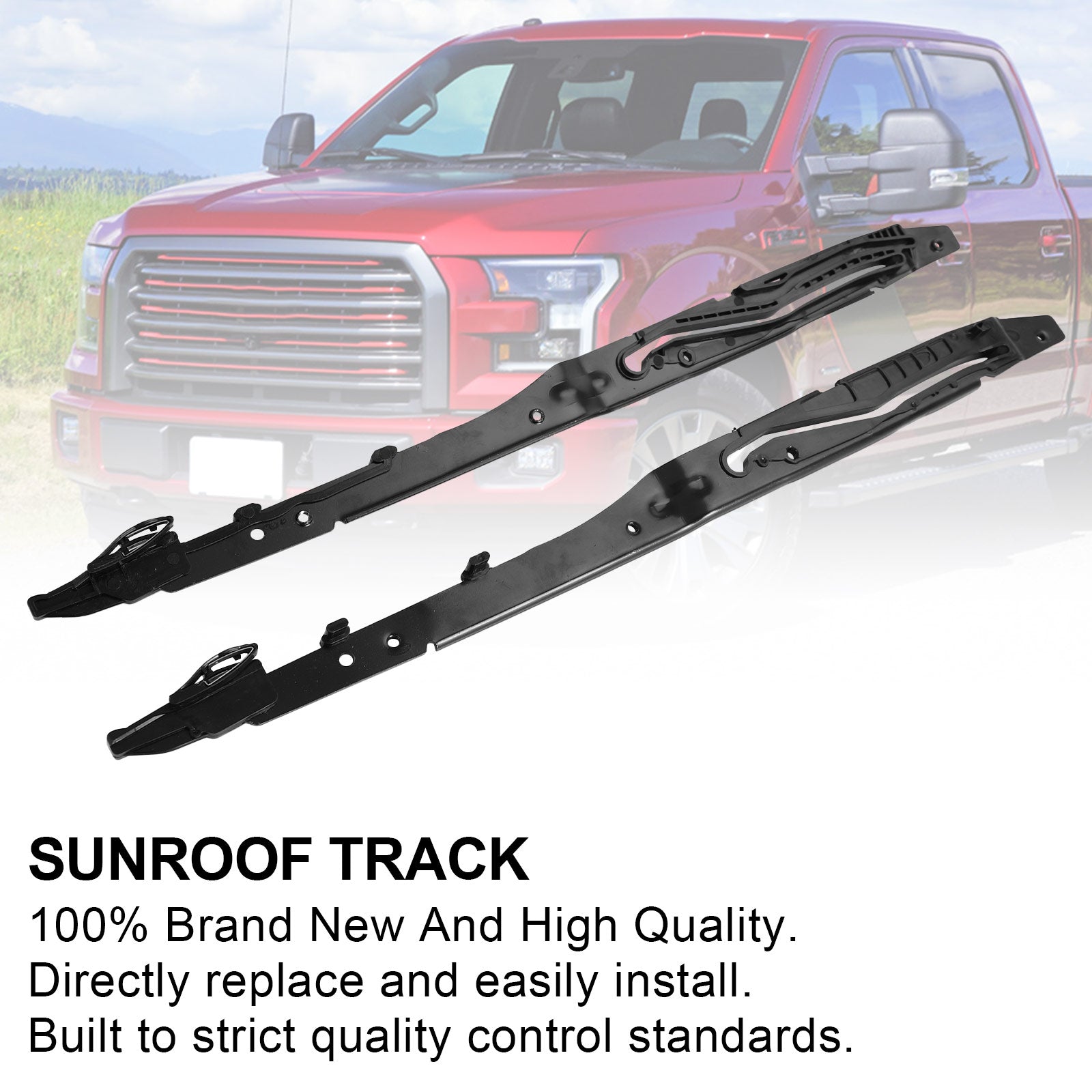 Kit de reparación de montaje de pista de techo solar para Ford F150 F250 F350 F450 FL3Z-1651071-A genérico