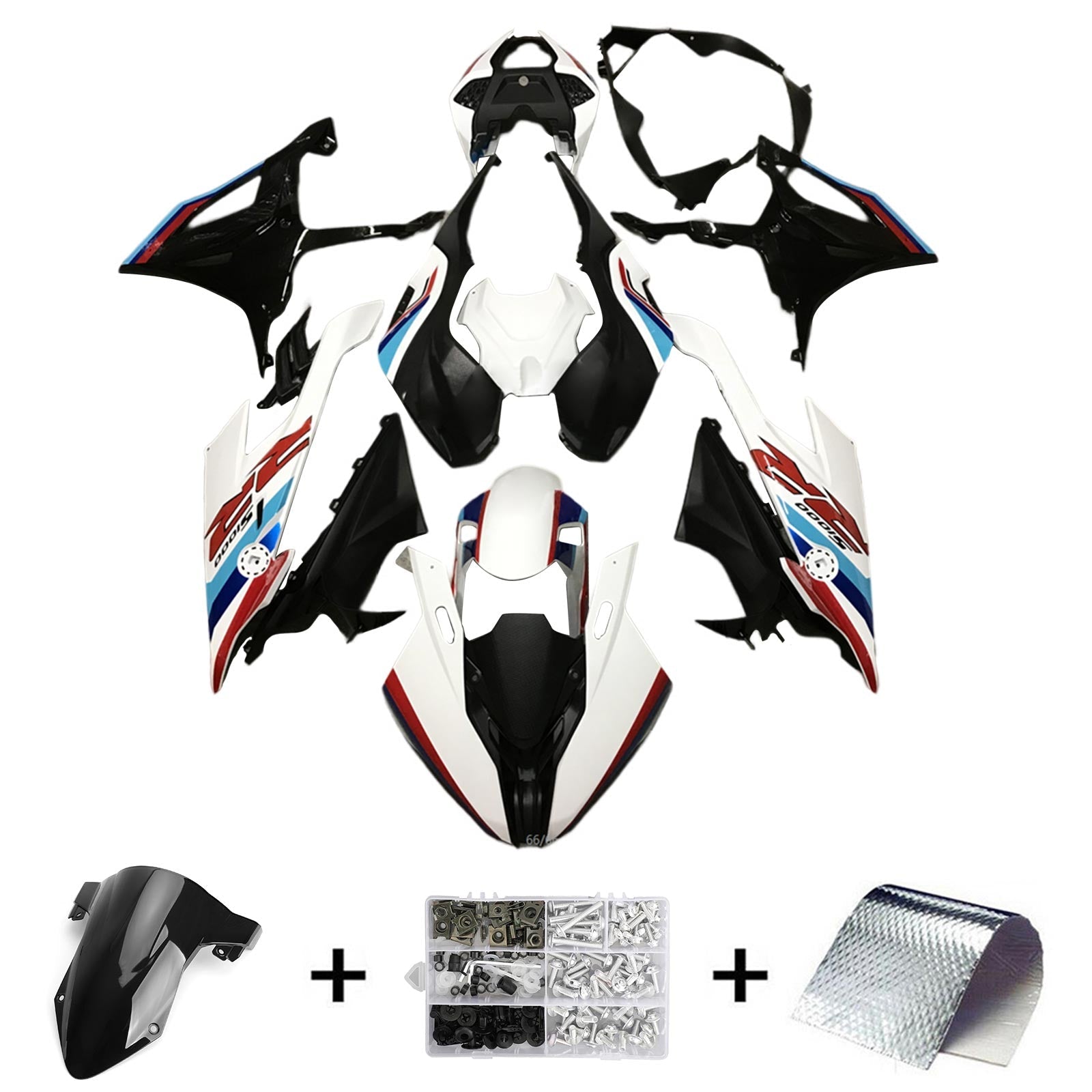 Amotopart BMW M1000RR S1000RR 2019-2022 Kit Carenado Carrocería Plástico ABS