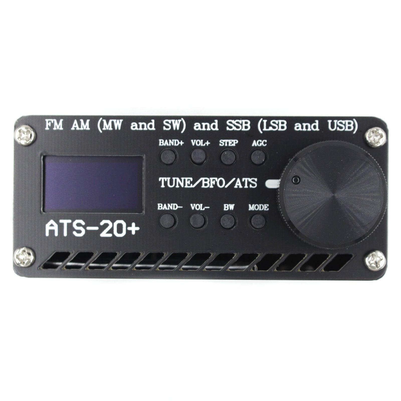 Nuevo receptor de radio ATS-25+ Si4732 All Band DSP FM LW MW SW con pantalla táctil de 2,4"