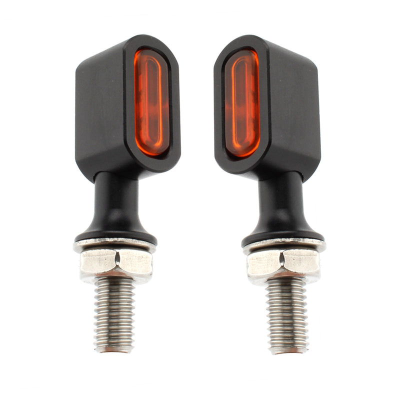 Mini indicador de señal de giro trasero LED para Sportster Touring Dyna Softail genérico