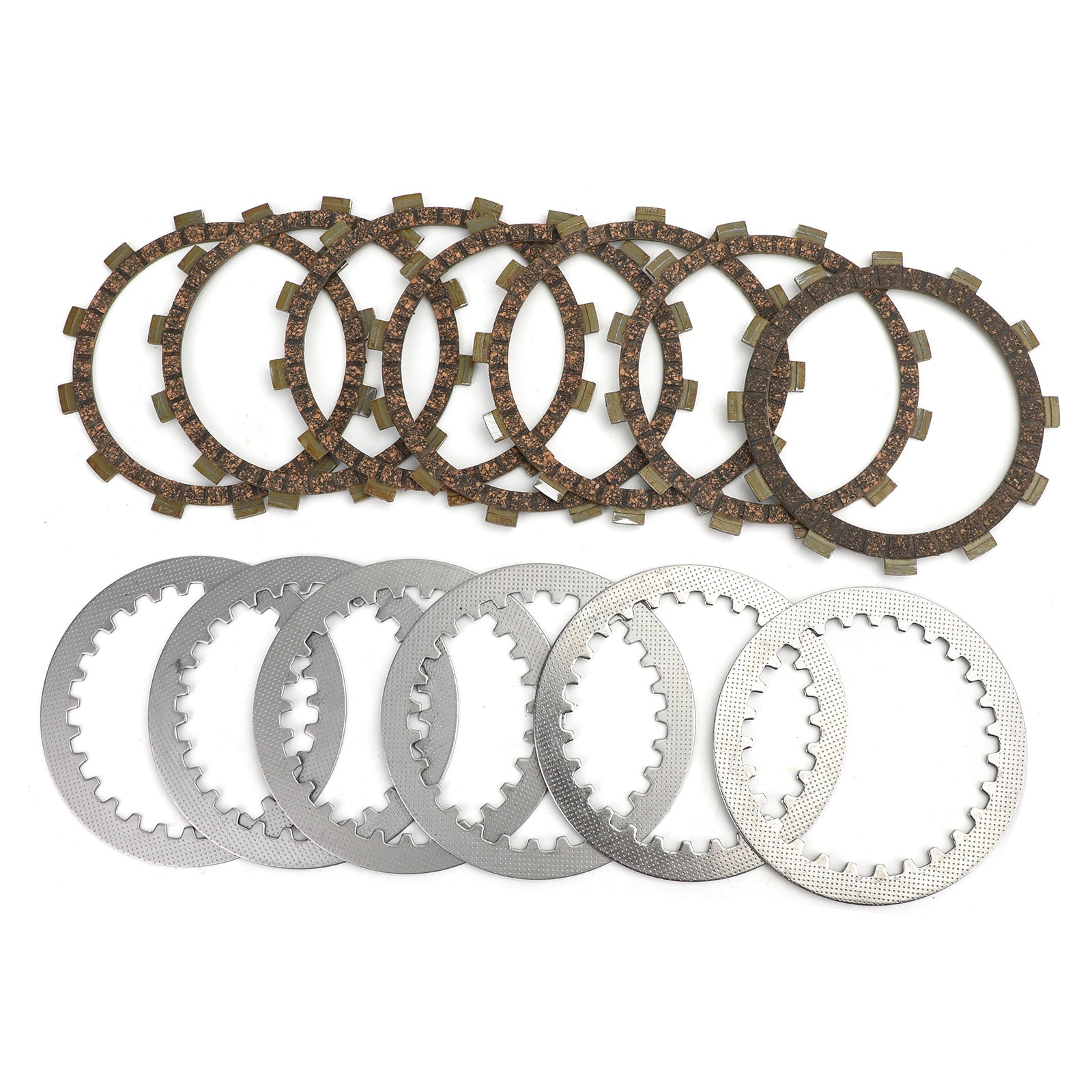 Clutch Kit Steel & Friction Plates fit for Yamaha YFM350 YFM350R YFM400 YFM400FW Generic