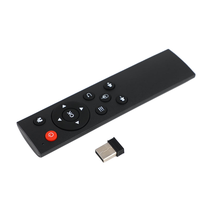 2.4G USB ماوس هوائي صغير لوحة المفاتيح اللاسلكية التحكم عن بعد لصندوق التلفزيون الذكي HTPC