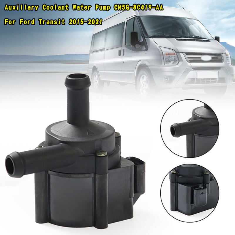 Auxillary Coolant Water Pump CM5G-8C419-AA For Ford Transit 2015-2021