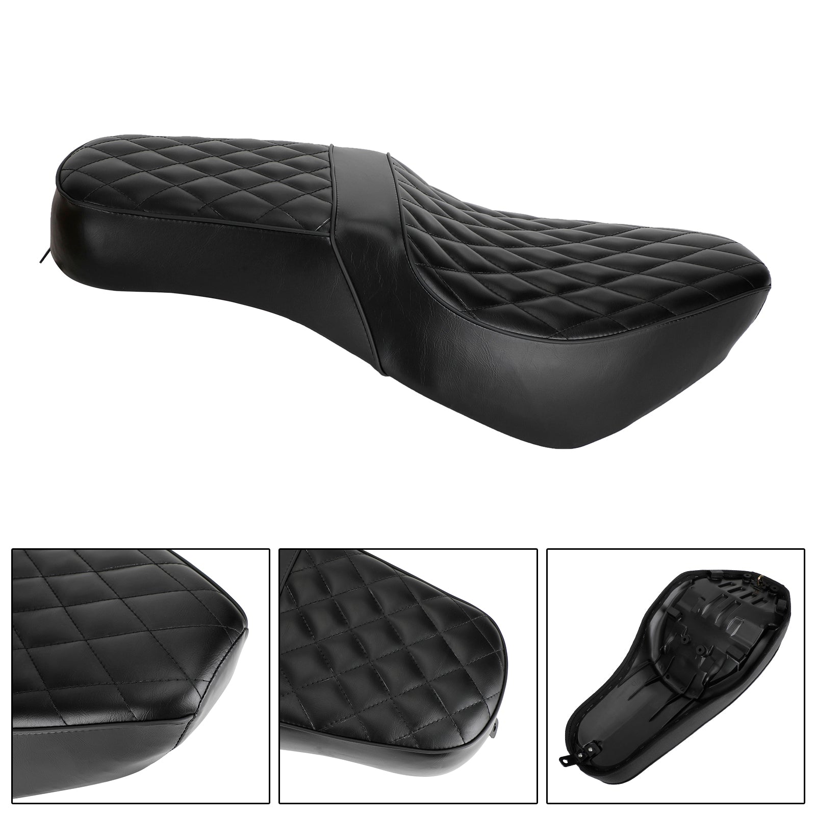 2021-2022 HONDA Rebel 1100 CM1100 Complete Cushion Rider Passenger Seat Matt Black