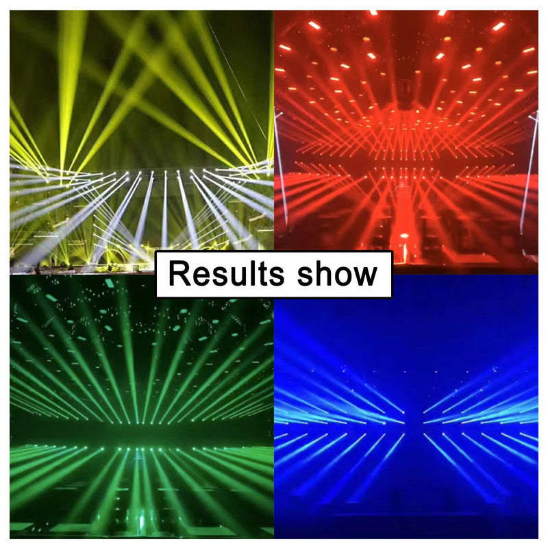 250W 8R Rainbow 3In1 Moving Head Light Double Prisms Gobo Wash Stage Lighting
