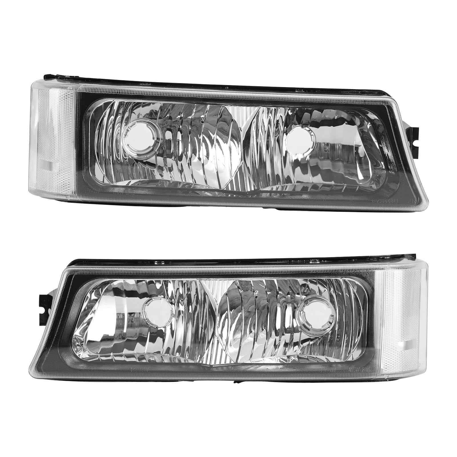 Side Headlights/Lamp Assembly For Chevr Silverado 2003-2006 Generic