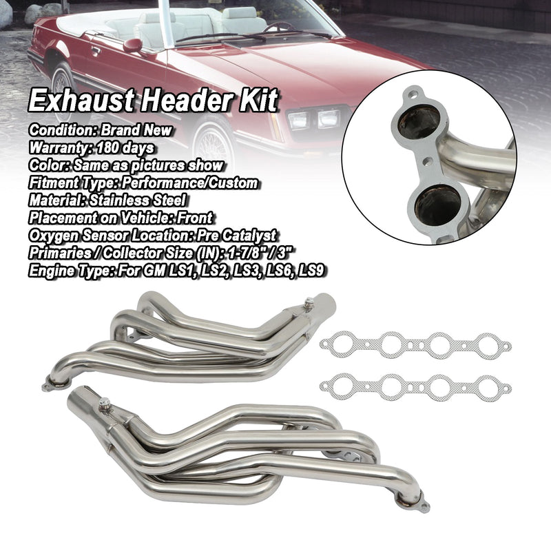 Ford Mustang 3.8L 1979-2004 Stainless Steel Manifold Headers Exhaust