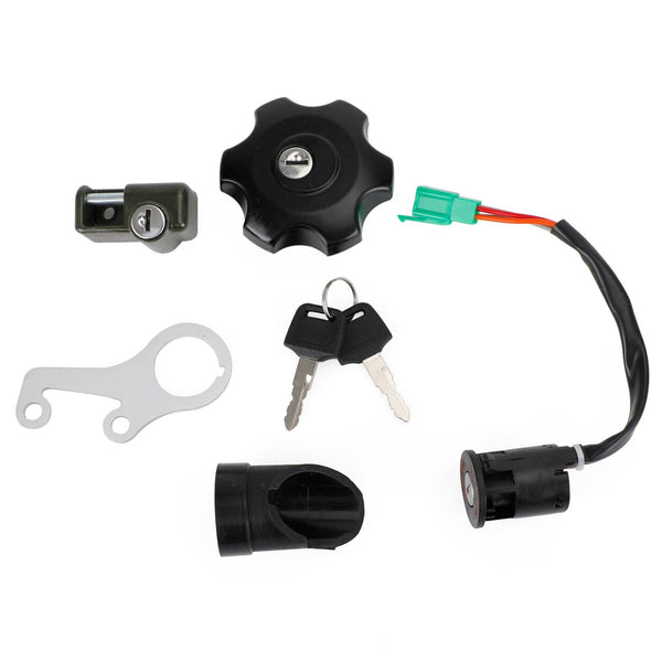 2007-2022 Suzuki DR-Z DRZ400 SM Ignition Key Switch Gas Cap Helmet Lock Set