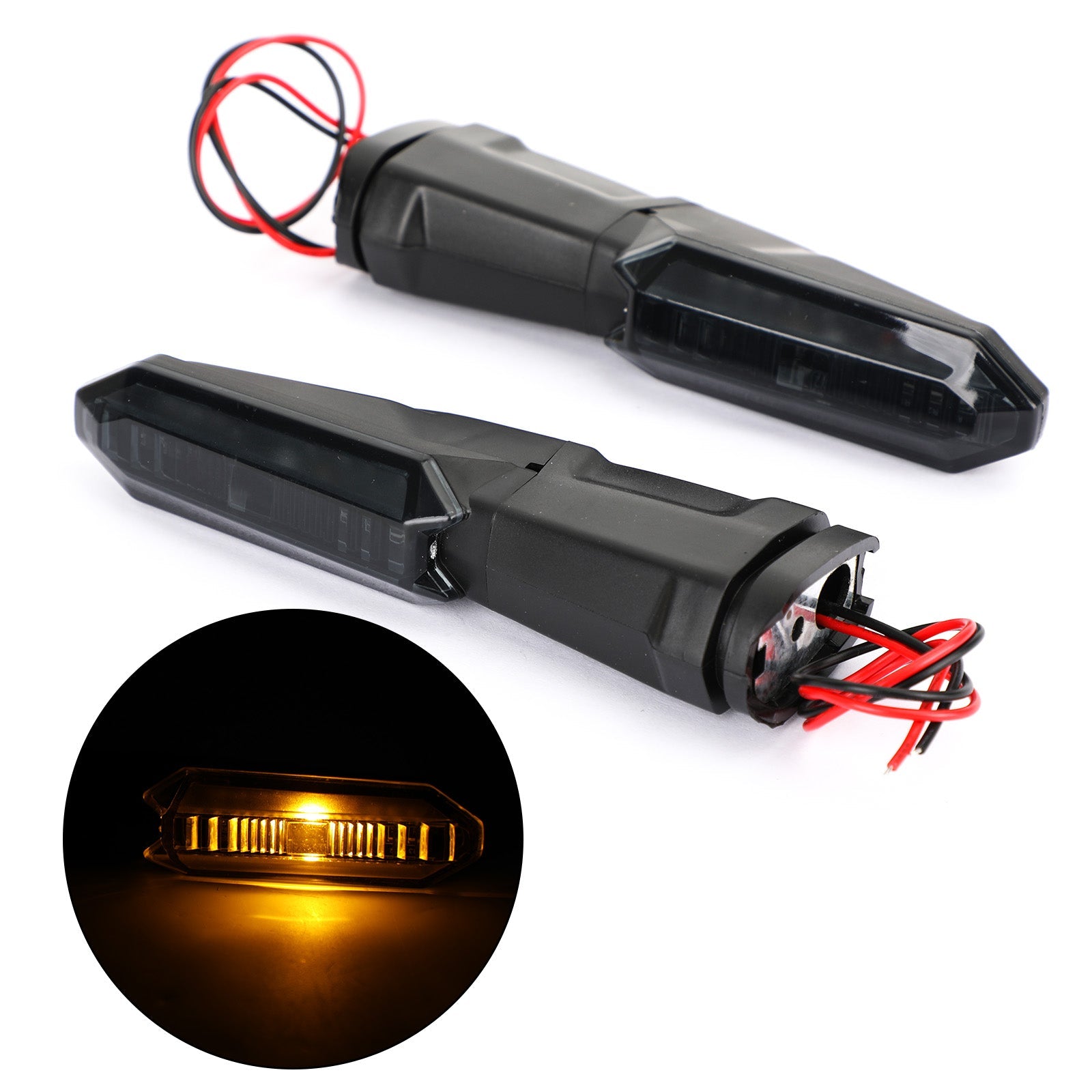 Turn Signal Indicator Lights fit for Kawasaki Versys 650 1000 NINJA 250 300 400 Generic