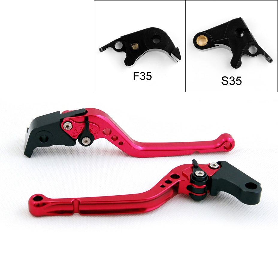 Brake Clutch Levers For Suzuki GSXR600 GSXR750 2006-2010 GSXR1000 2005-06 Black Generic