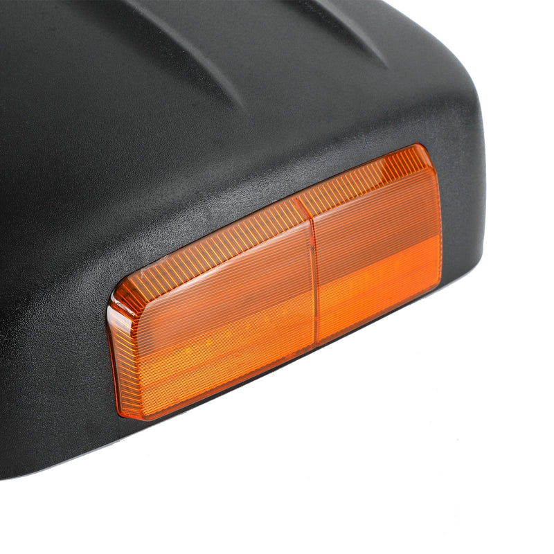 Mitsubishi Ttiton 2015+ Par de espejos de remolque extensibles manuales negros