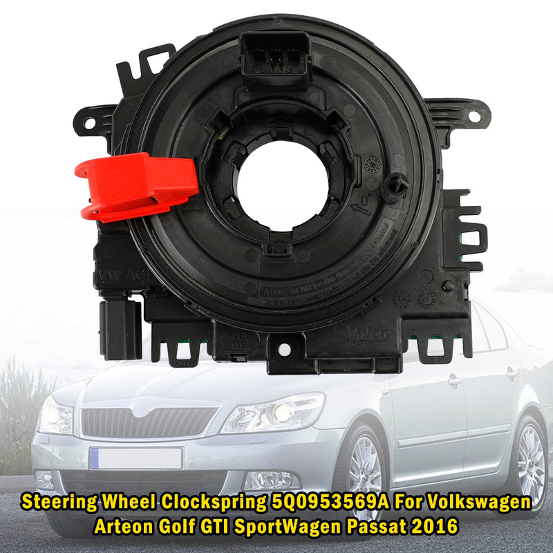 Audi Q3 June 2011 - February 2019 / RSQ3 May 2013 - September 2018 Steering Wheel Clockspring 5Q0953569A