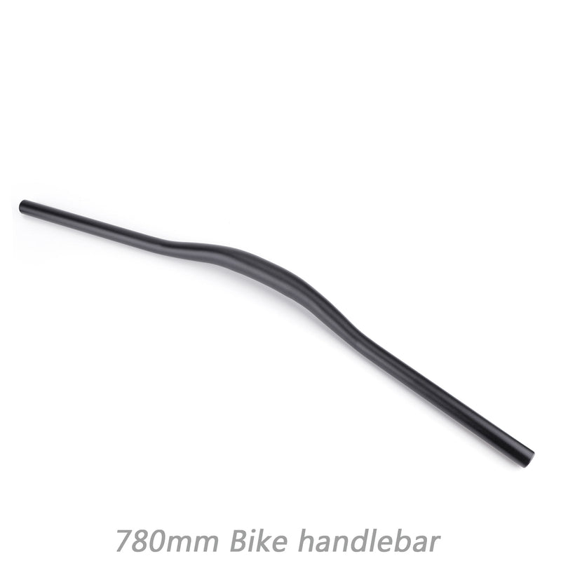 BMX MTB bicicleta de montaña bicicleta manillar 31,8mm Riser Bar 780mm longitud