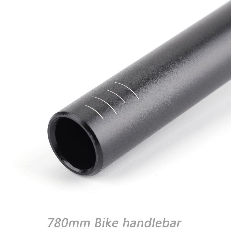 BMX MTB Mountain Bike Bicycle Handlebar 31.8mm Riser Bar 780mm Length