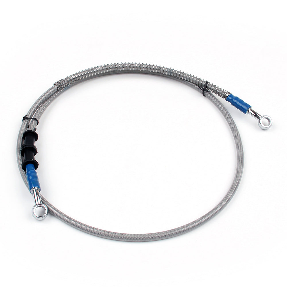 130cm/51 M10 Brake Oil Hose Line Banjo Fitting Stainless Steel End Generic