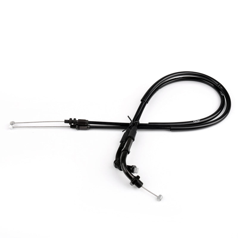 Cable del acelerador Línea alámbrica Gas para Honda CBR1000RR 2008-2011 2009 2010 Negro Genérico