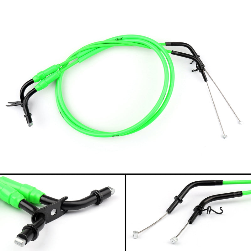 Cable del acelerador Push/Pull Wire Line Gas para Kawasaki Z1000 2011-2013 Genérico