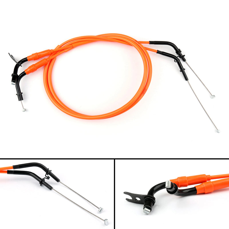 Cable del acelerador Push/Pull Wire Line Gas para Kawasaki Z1000 2011-2013 Genérico