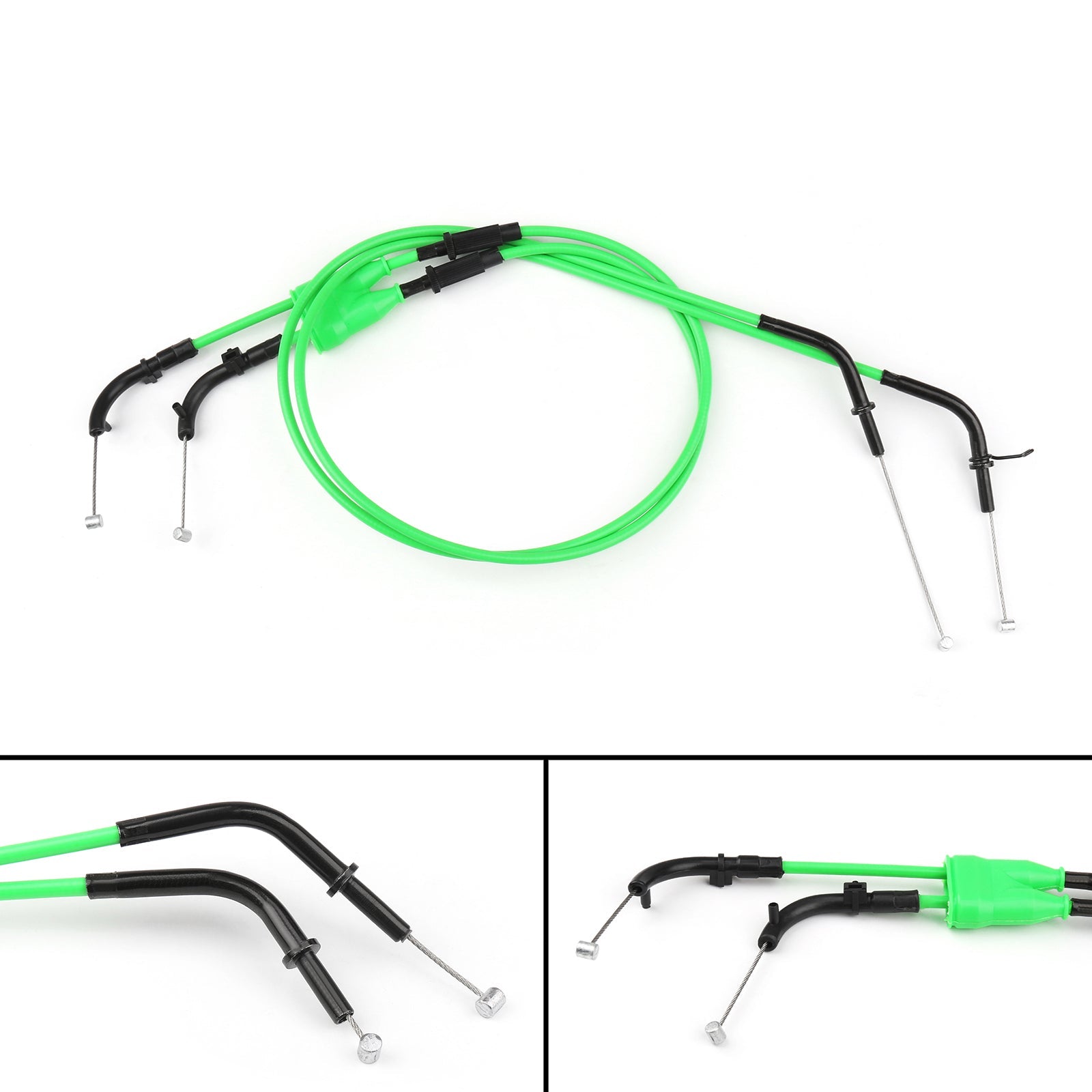 Motorcycle Throttle Cable Wire For Kawasaki Ninja ZX6R ZX600P 2007 2008 Generic