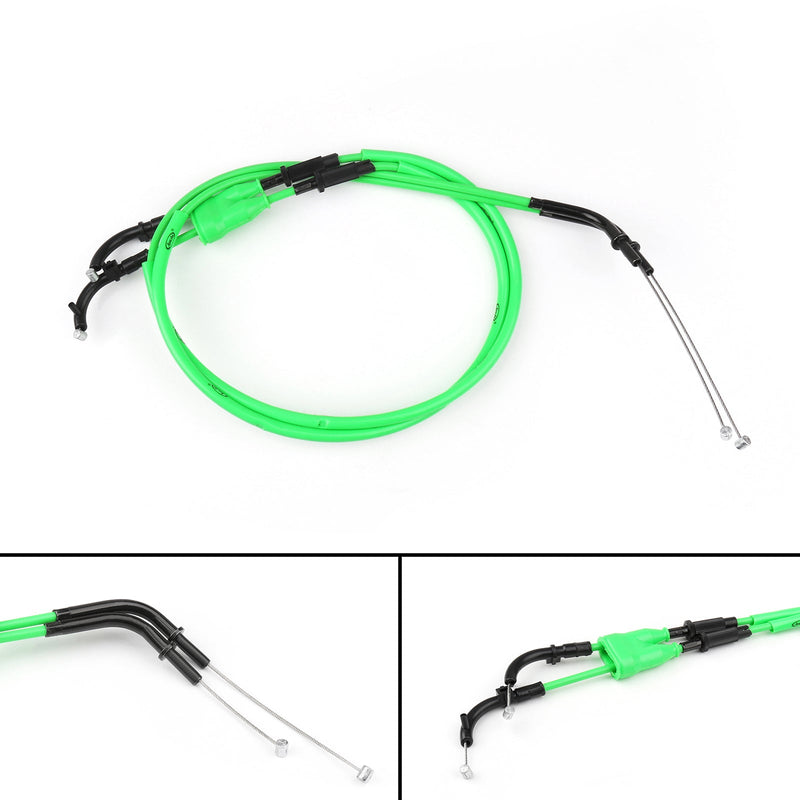 Cable del acelerador Push/Pull Wire Line Gas para Kawasaki Z1000 2007-2008 Genérico