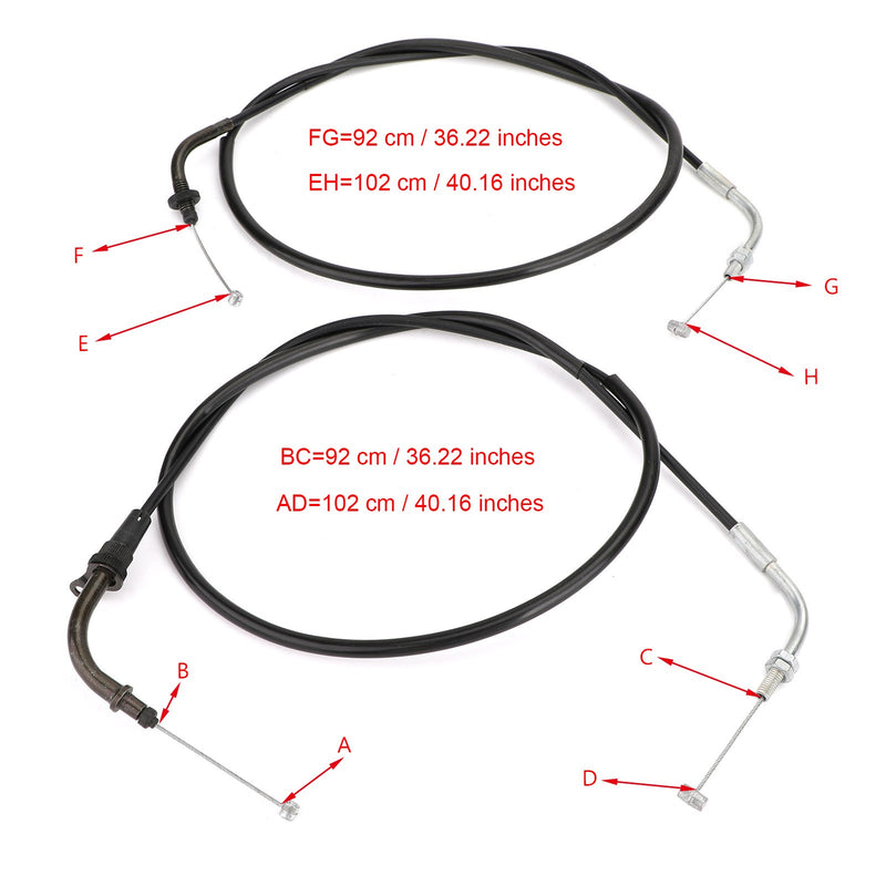 كابل خانق 5PB-26311-10 لـ Yamaha V-Star 1100 XVS1100 1999-2011 Generic CA Market