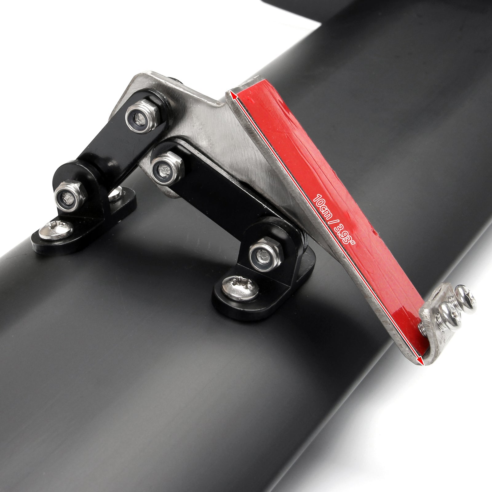 Universal Hatch Adjustable Aluminum GT Rear Trunk Wing Racing Spoiler Black 15# Generic