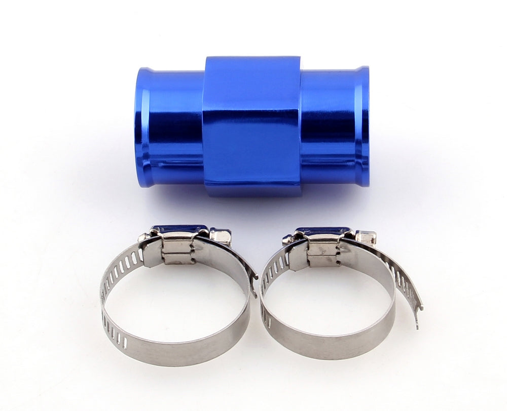 30mm Blue Water Temp Joint Pipe Temperature Gauge Radiator Adapter Hose Sensor