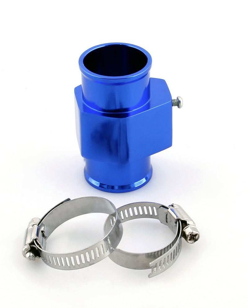 30mm Blue Water Temp Joint Pipe Temperature Gauge Radiator Adapter Hose Sensor Generic
