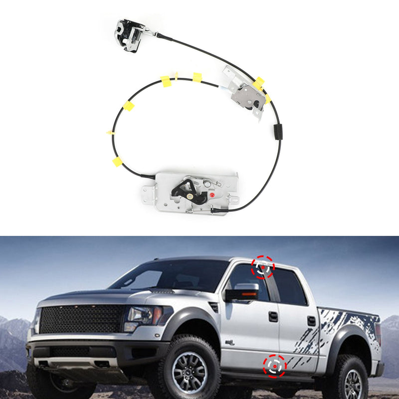 كابل مزلاج الباب الجانبي للسائق الخلفي الأيسر 6L3Z-18264A01-B يناسب الكابينة الممتدة Ford F-150 04-08 عام