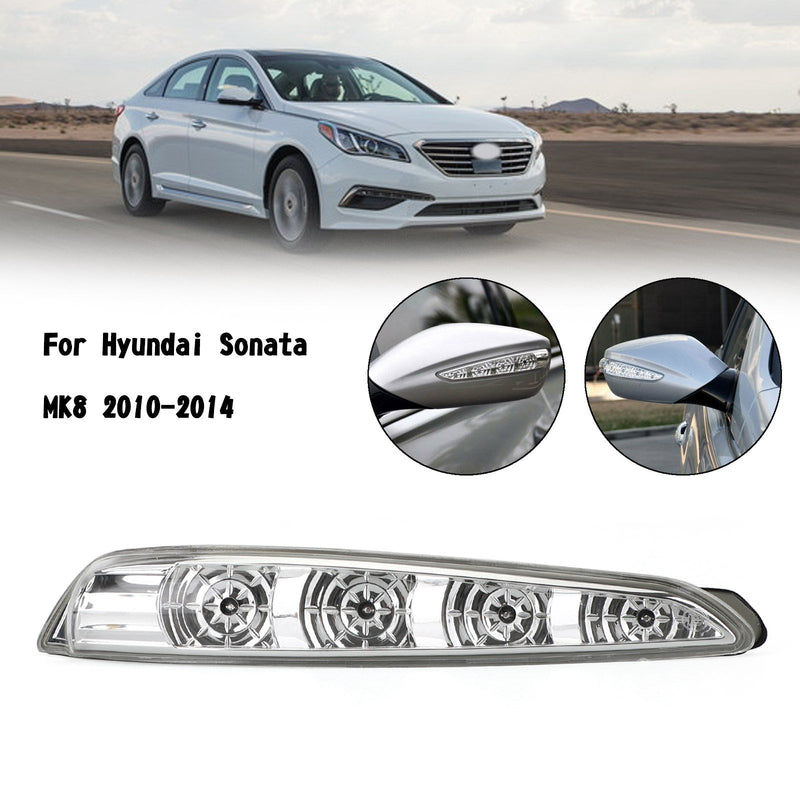 2011-2015 Hyundai Sonata MK8 Lámpara de espejo lateral Par de luces de señal de giro