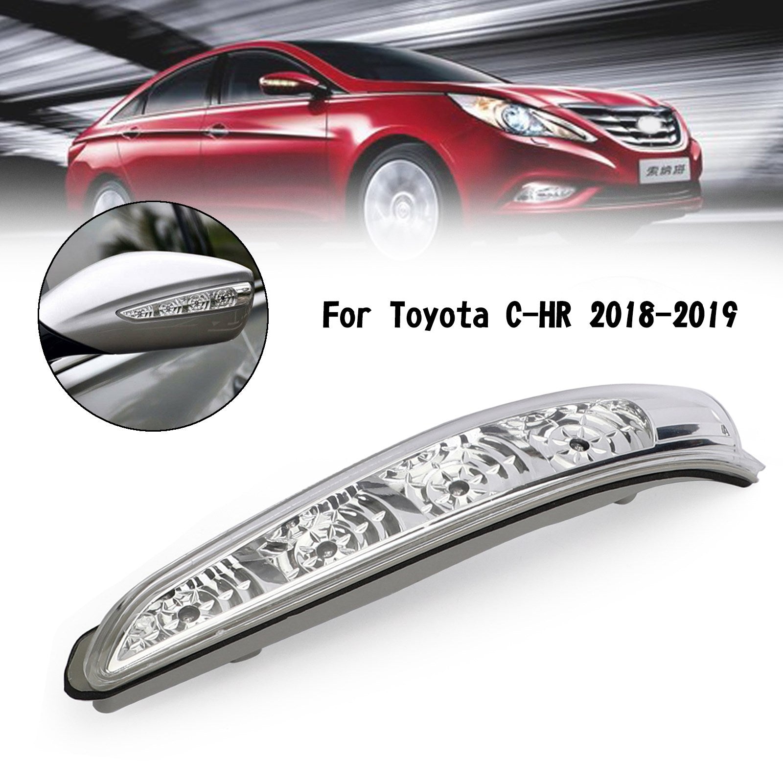 2011-2015 Hyundai Sonata MK8 Lámpara de espejo lateral Par de luces de señal de giro