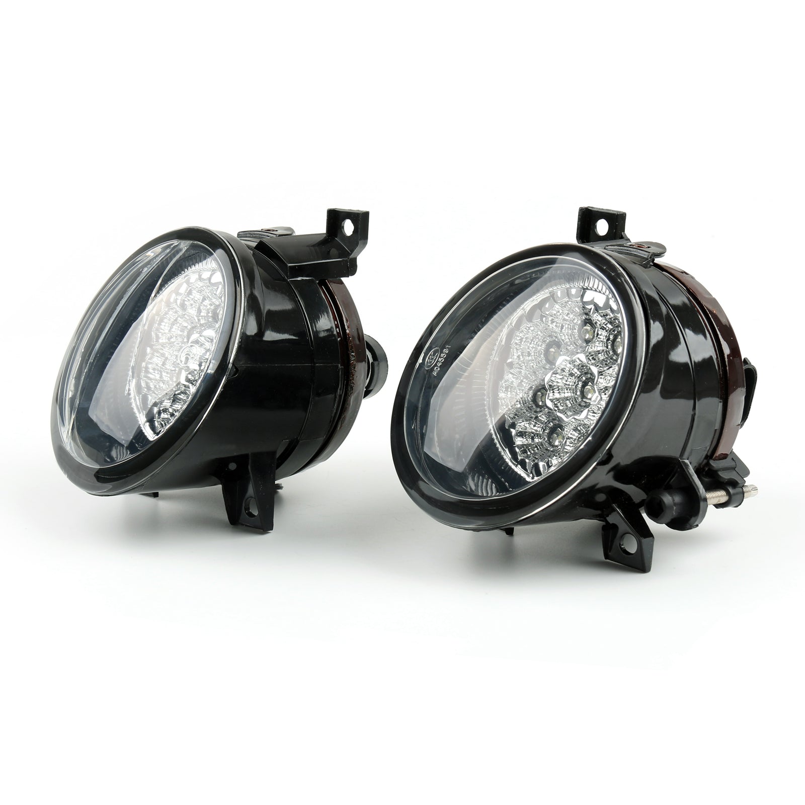 Pair Front LED Powered Front Fog Lights Bright White For VW Jetta MK5 05-09