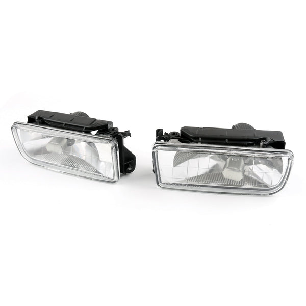 Fog light Clear Lens Foglight Pair Set LH RH No Bulb For BMW 92-98 E36 3 Series