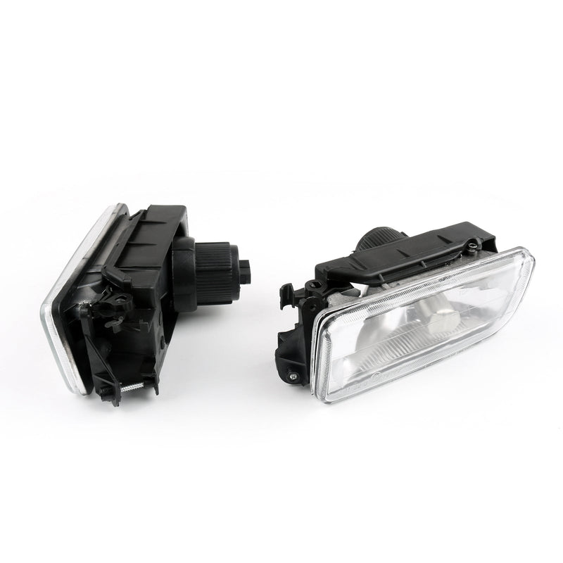 مجموعة زوج مصابيح الضباب بعدسات شفافة LH RH بدون لمبة لسيارة BMW 92-98 E36 3 Series Generic