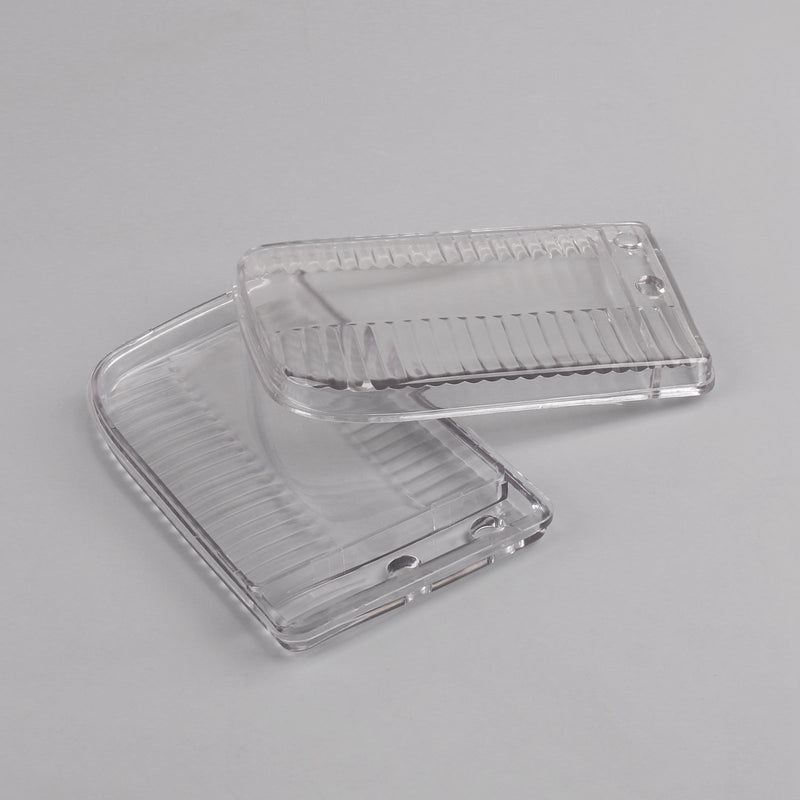 Pair Front Bumper Fog Lights Clear Plastic Lens For BMW E30 318i 318is 1982-1991 Generic