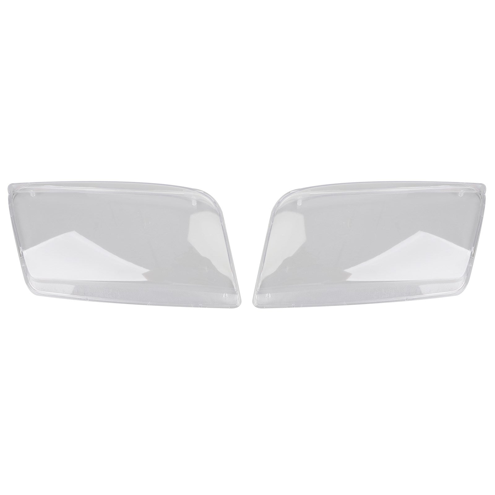 New Set Plastic Headlight Lenses Replacement For VW MK4 Jetta Bora 1999-2005 Generic