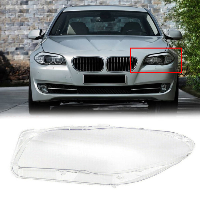 Left Right Side Headlight Cover Headlamp Lens Lenses For BMW F10/18 520 523 525 535 530 10-14 Generic