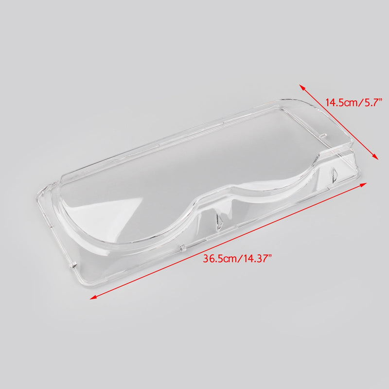 1 unidad de carcasa transparente para lente de faro delantero de coche para BMW E38 1999-2001 L/R genérico