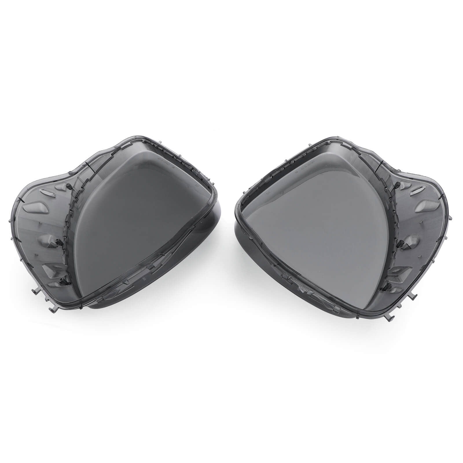 Headlight Replacement Lens Driver Passenger L+R PAIR Smoke Fits For Corvet C6 05-2013 Generic