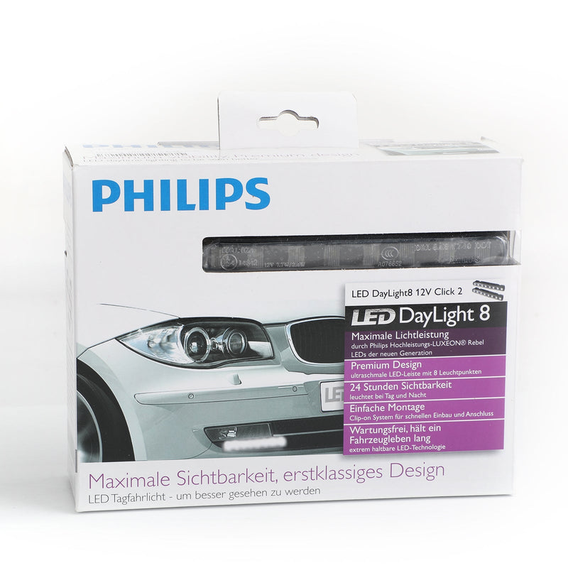 PHILIPS Luxeon LED DayLight 8 Luz diurna DRL Lámpara de luz 12824 12V Genérico
