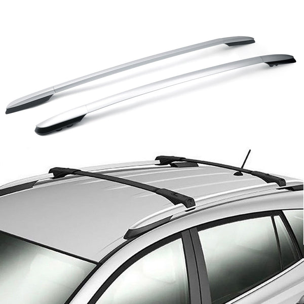2013-2018 Toyota RAV4 Barra de rieles laterales para portaequipajes de techo plateado de fábrica de aluminio