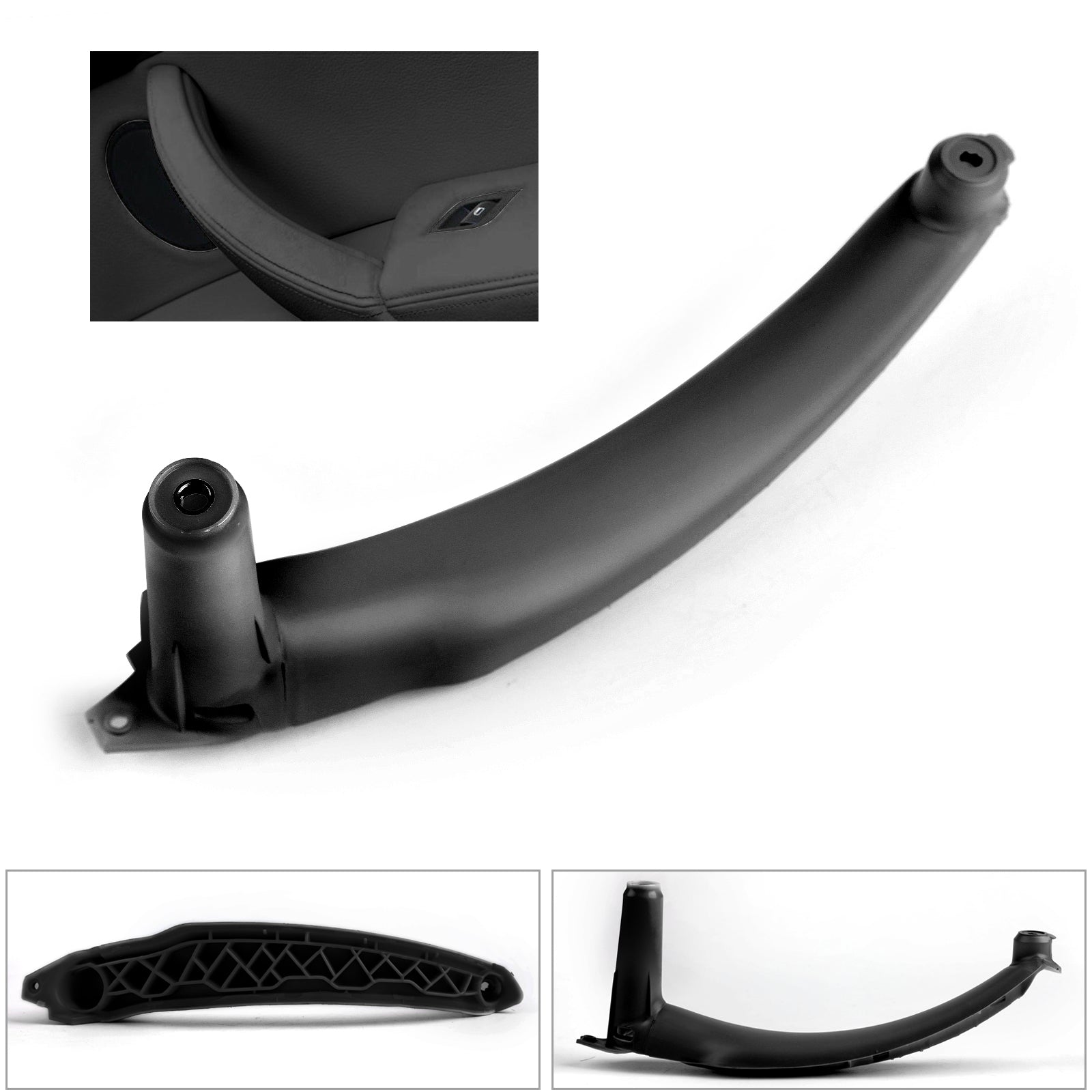 BMW E70 X5 07-13 51416969404 Right Inner Door Panel Handle Pull Trim Cover Generic